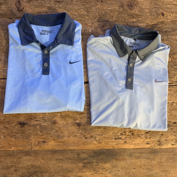 Nike Other - 2 Nike golf polos excellent condition size L